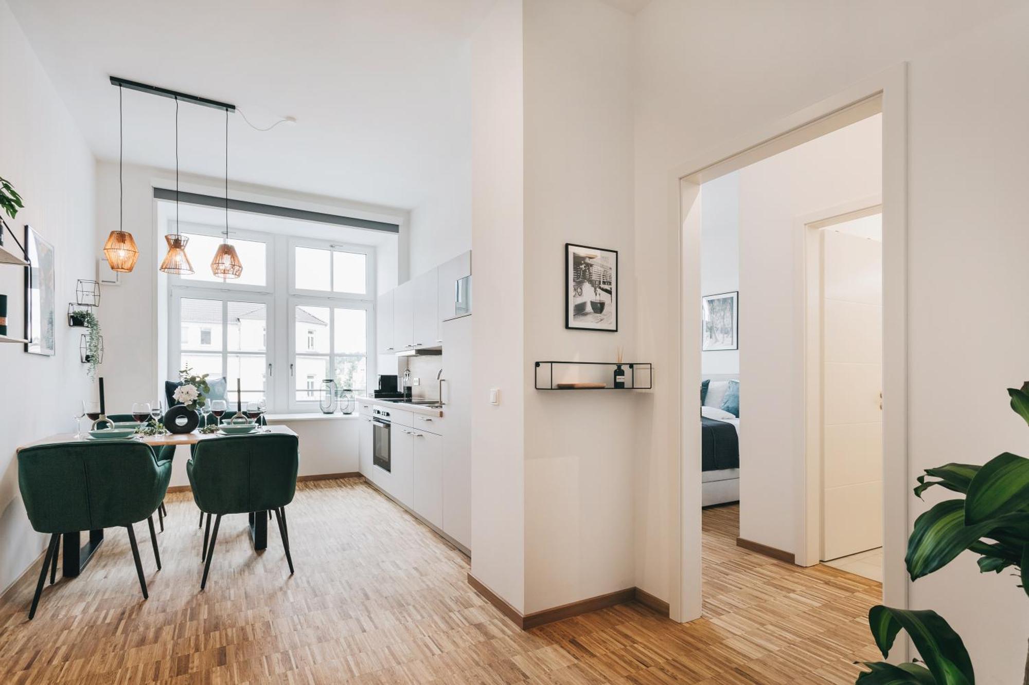 Oasis Appart - Wohnen In Dresden - Netflix - Tiefgarage - Dachterrasse Chambre photo