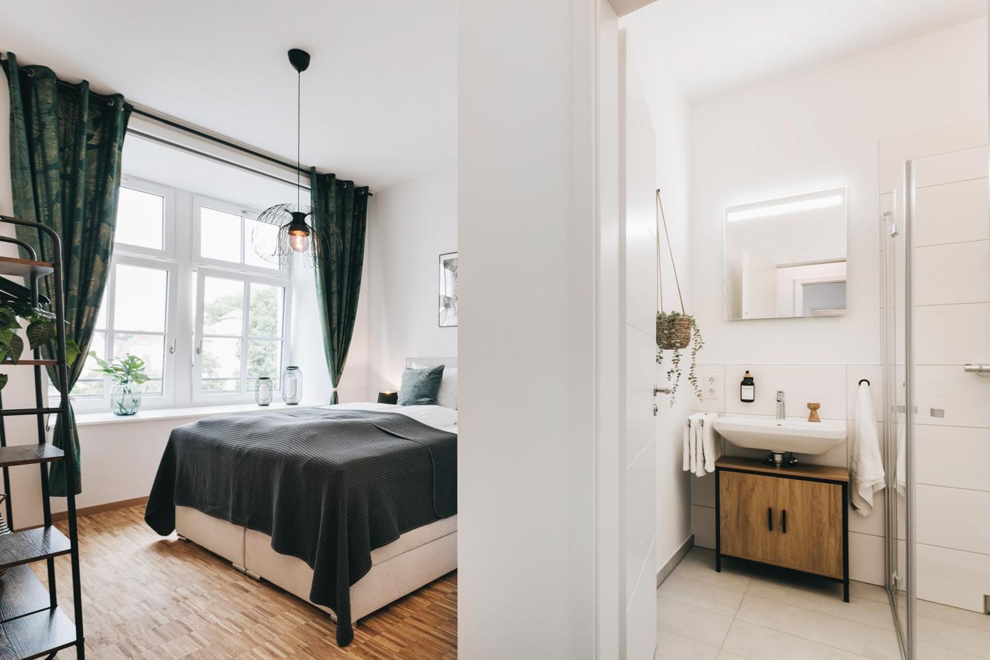 Oasis Appart - Wohnen In Dresden - Netflix - Tiefgarage - Dachterrasse Chambre photo